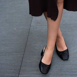 Slingbacks Léa Noir