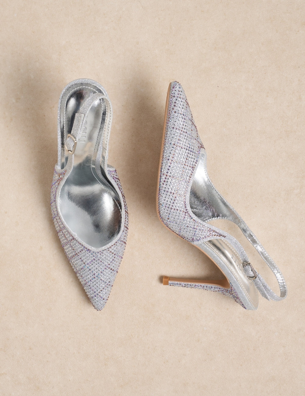 Slingback Lumi Argent