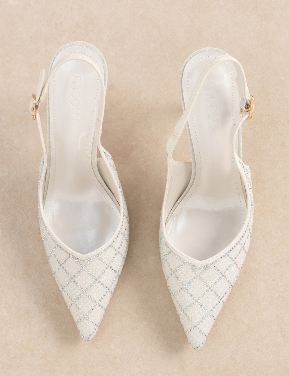 Slingback Lumi Blanc