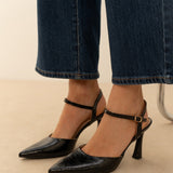 Slingback Lux Noir