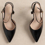 Slingback Lux Noir
