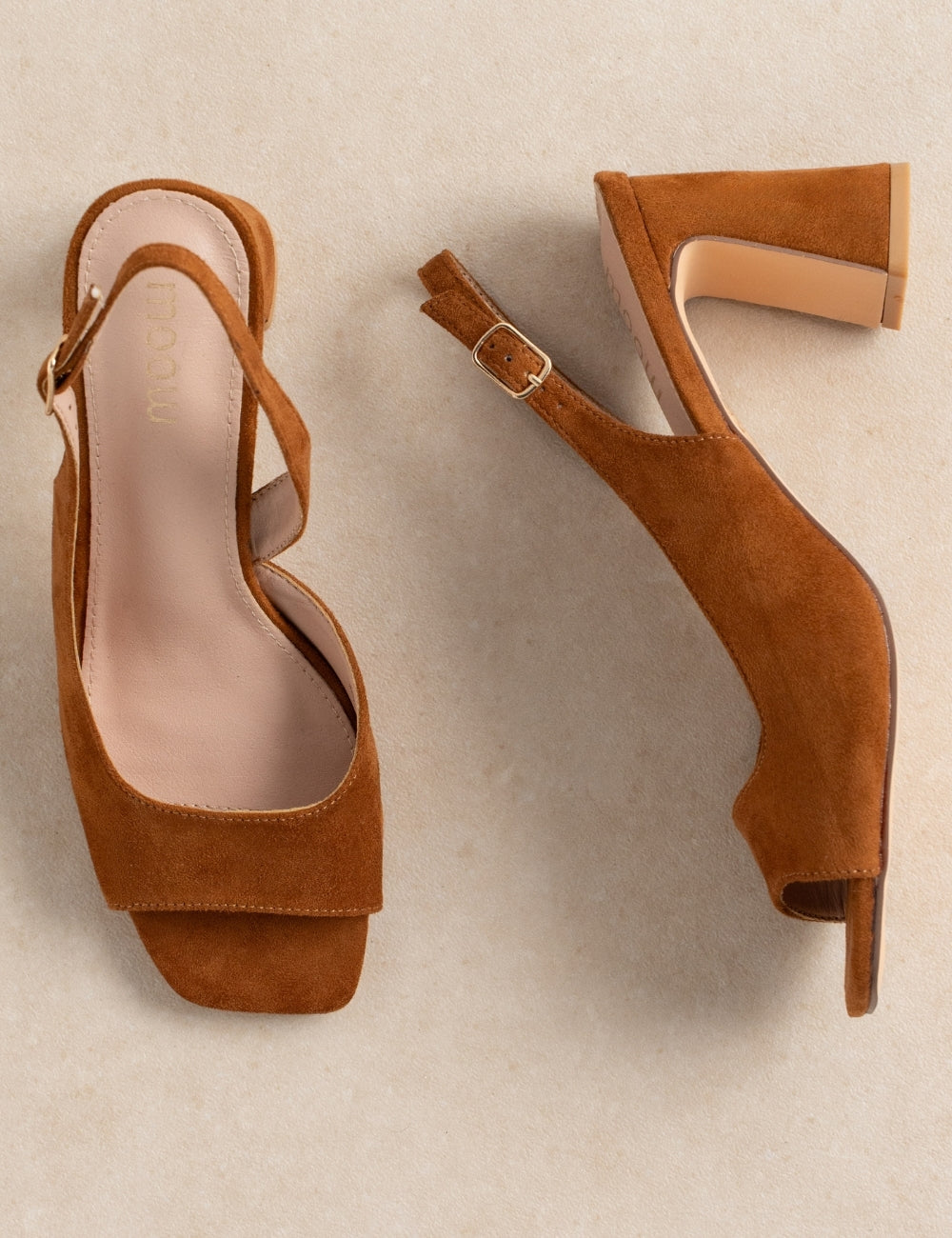 Slingback Maya Camel