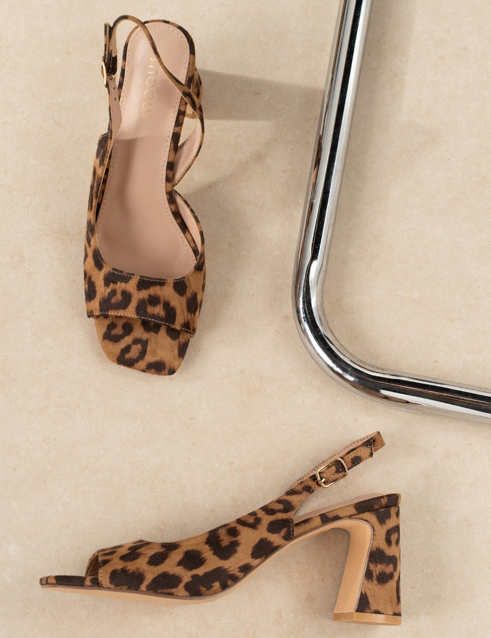 Slingback Maya Léopard