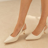 Slingback Nadine Ivoire