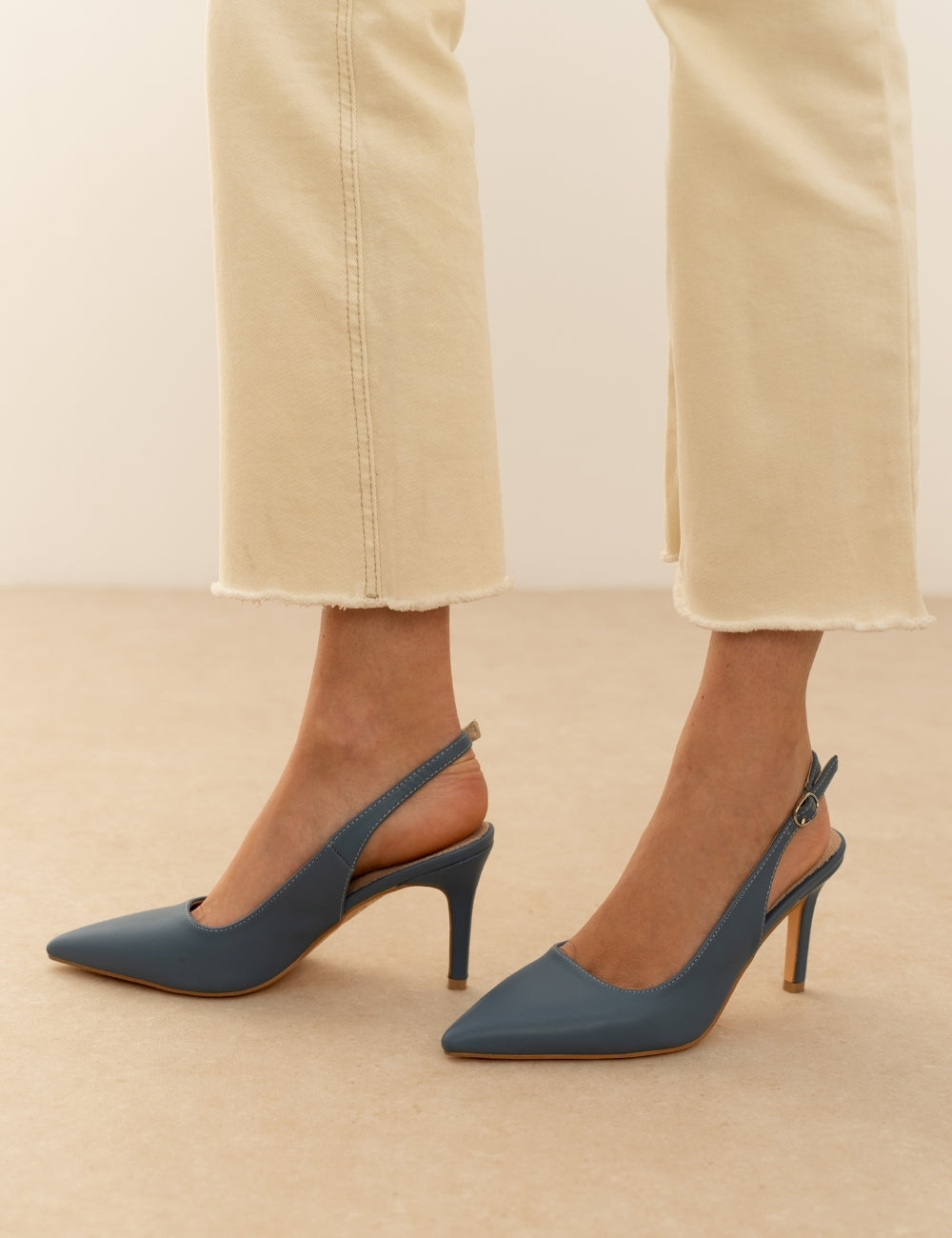 Slingback Nina Bleu jean