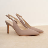 Slingback Nina Rose poudré
