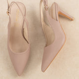 Slingback Nina Rose poudré