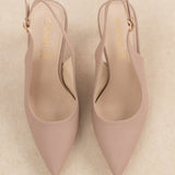 Slingback Nina Rose poudré