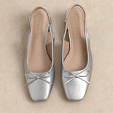 Slingback Zoé Argent