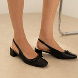 Slingback Zoé Noir