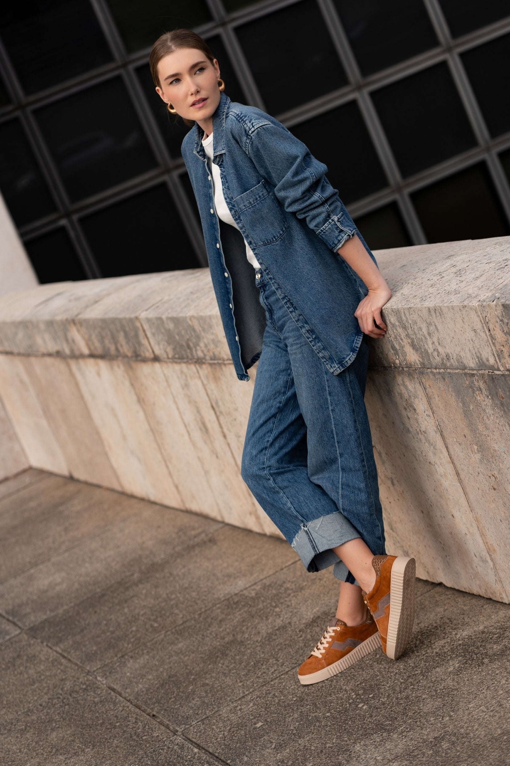Sneakers Billie Camel