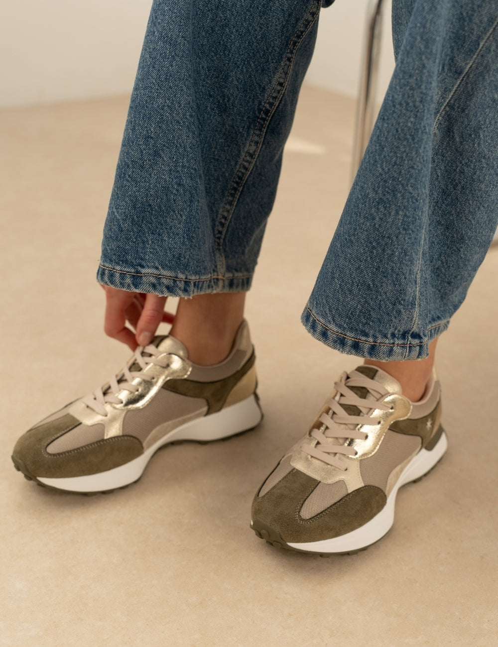 Sneaker Faro Kaki
