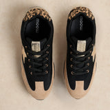 Sneaker Kleo Noir léopard