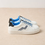 Sneaker Moxy Blanc bleu