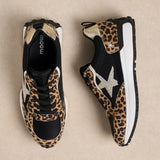 Sneaker Niko Noir léopard