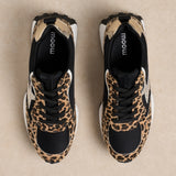 Sneaker Niko Noir léopard