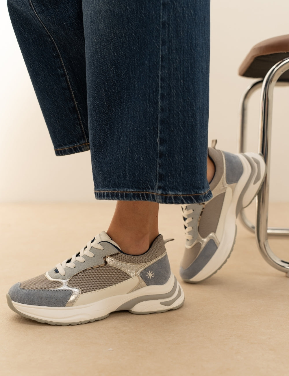 Sneaker Romi Bleu ciel
