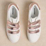 Sneaker Tara Blanc rose gold