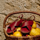 Sandale Lena Bordeaux